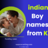 Indian-boy-names-starting-with-K