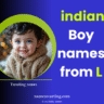 Unique-Indian-baby-boy-names-starting-with-L
