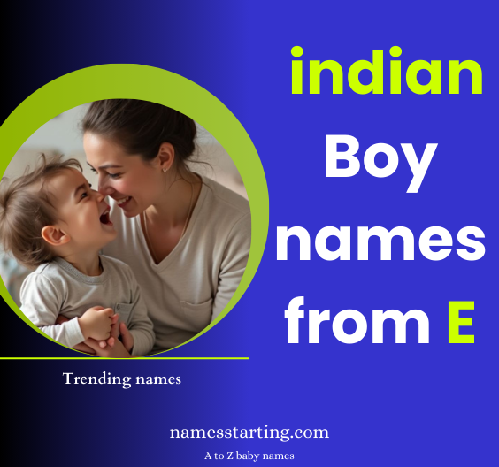 baby-boy-names-with-E-Indian
